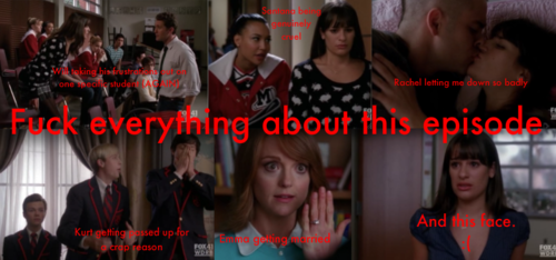gleekstorm:  I totally could have wrote this, except for the Emma part. I totally