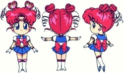 littlemisspaintbrush:  sailor chibi chibi. ♥ 