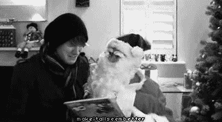 fuckyeahdougie:  Santa: What would you like for Christmas?Dougie: I’d like… Uh,