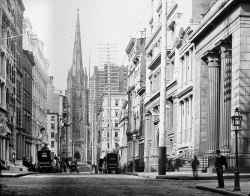 turnofthecentury:  Wall Street, New York,