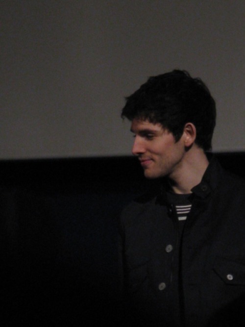 ohmycrim:fyeahcolinmorgan:A first impression about seeing Parked and more photos here. Spoilers, obv