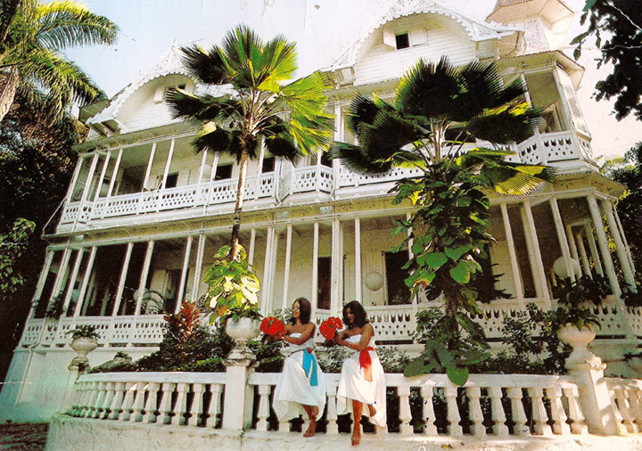 A picture of Peabody's house in Haiti from his grandson's tumblr page