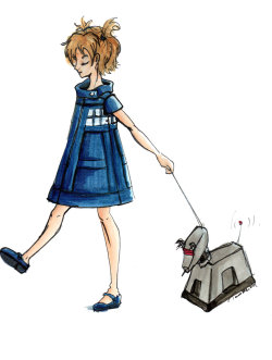 thetardis:   Cutest thing everby ~Tess-san 