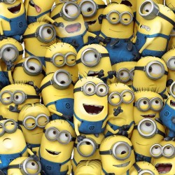 thegreatestthingever:  ohboyshursh:  Little yellow guys, &lt;3   They’re soo cute! &lt;3