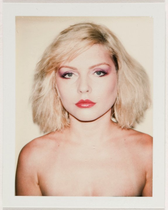 Debbie Harry, 1980 - Polaroid by Andy Warhol