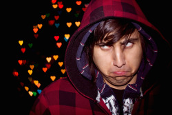 After reading an article on DIYphotography, I took it upon myself to drive around Monessen and fuck with some Bokeh :) this is my boyfriend cold and unamused by the rainbow hearts encircling him :) I want to head to a craft store and get some more shape-p