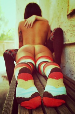 hplessflirt:  Love socks! 