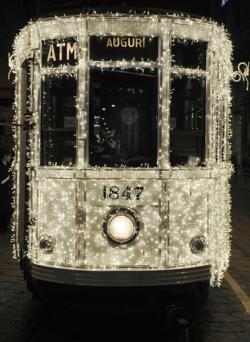 bbook:  Christmas Tram in Milan | AnOther | Loves 