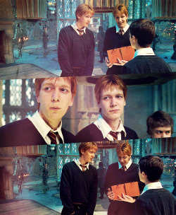 kissedbyflames:  Order of the Pheonix- Weasley Twins 