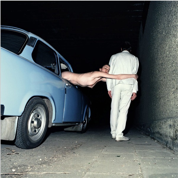 randomnudes:  walking down street; suddenly — NAKED WOMAN! GAH! … oh wait, awww