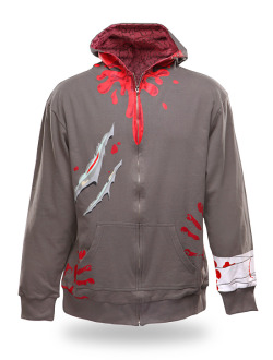 iheartchaos:  Geek gift of the day: Zombie attack hoodie At ๋.99 from Thinkgeek, it’s the least amount of money you’ll spend compared to all the hot chicks you’ll be roping in with this sexy thing. Link  Now you know what to get me for Xmas.