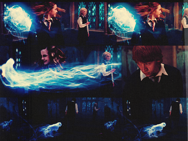 bellatrixblack-:  Ron’s Patronus is a Jack Russel Terrier, which J.K. Rowling has