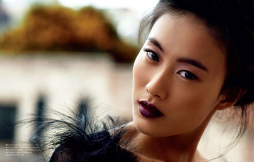 fuckyeahfashionphotography:  Asian Models: Shu Pei Magazine Cover &amp; Editorial for (China) Ro