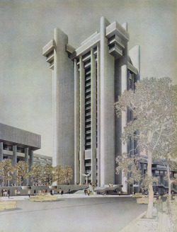 fuckyeahbrutalism:  Government Service Center,