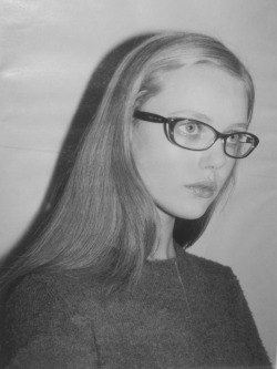 Frida Gustavsson in Marc Jacobs Eyewear Fall