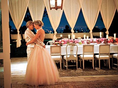 Ellen degeneres and wife wedding