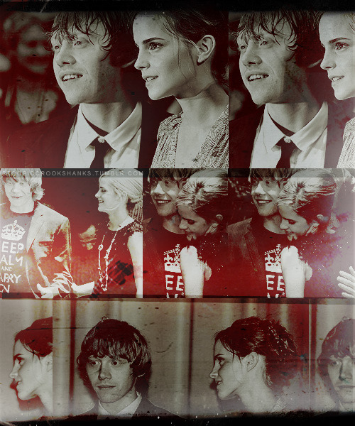  “….If I had to kiss anyone I’m glad it was him.” — Emma Watson 