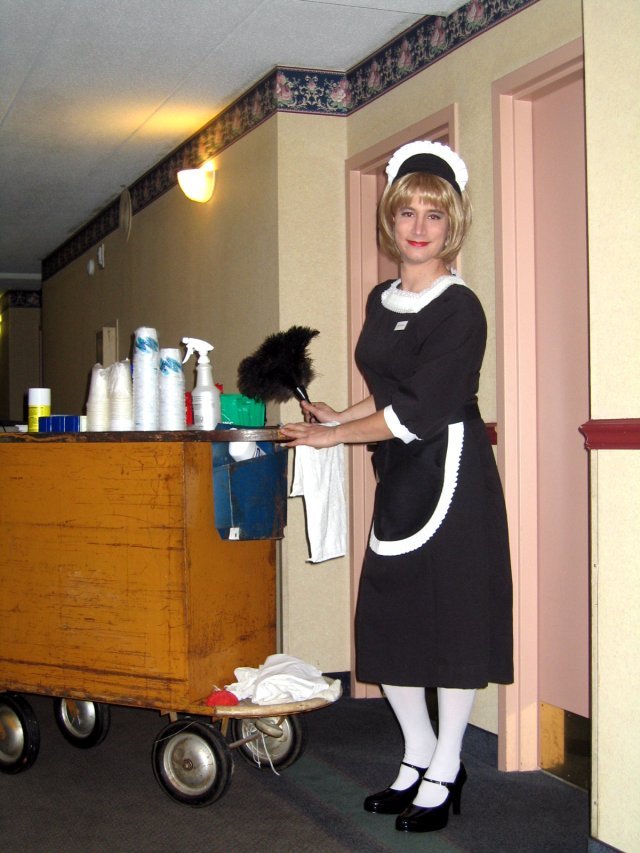 Sissy maid christine