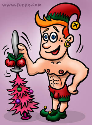 cartoony:  This is last Xmas card, have to think of something new this year