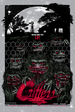 geek-art:  Critters poster by Rhys Cooper Geek-Art.net via 