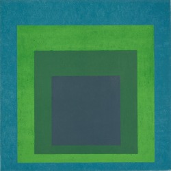 felixinclusis:  art-history: Josef Albers, Homage to the Square: Soft Spoken, 1969. Oil on Masonite, 48 x 48 in. Metropolitan Museum of Art, New York 