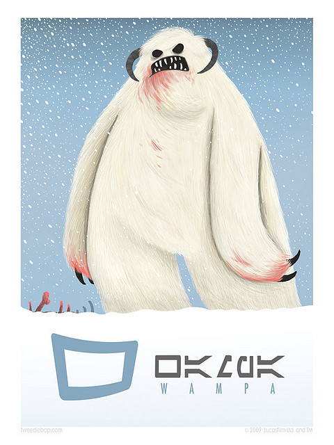 W is for Wampa tweedlebop