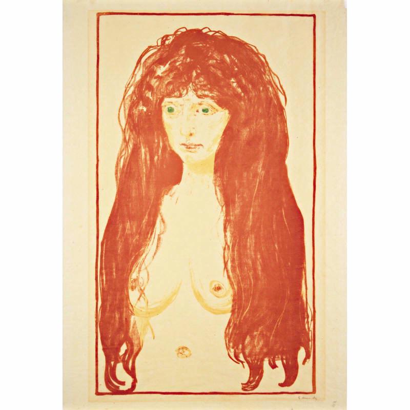 The Sin (Nude)
Date: 1902
Artist/: Edvard Munch Norwegian, 1863 - 1944
Allen Memorial Art Museum