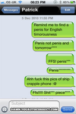 comf:  siddman:  “fuck this pics of ship crapple phone” &lt;— best sentence in the history of ever! amy-fieldmouse:-dizzyonlemonade:youreapieceoftardis:heartdriven:  I don’t think I’ve laughed so hard over text before