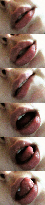 ink-splashes:  iwishiwasaguy:  Lips. (In need of kisses)  Me. Old pic old blog. 