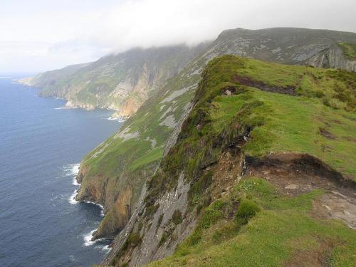 landscapelifescape:
“ Slieve League, Ireland
Pixdaus
”
Can’t wait to get back to those cliffs. The picture doesn’t do these 2,000-foot sea cliffs justice. See you in late May.