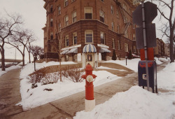 Intersection Hennepin Ave., Minneapolis photo by Stuart D. Klipper, 1977