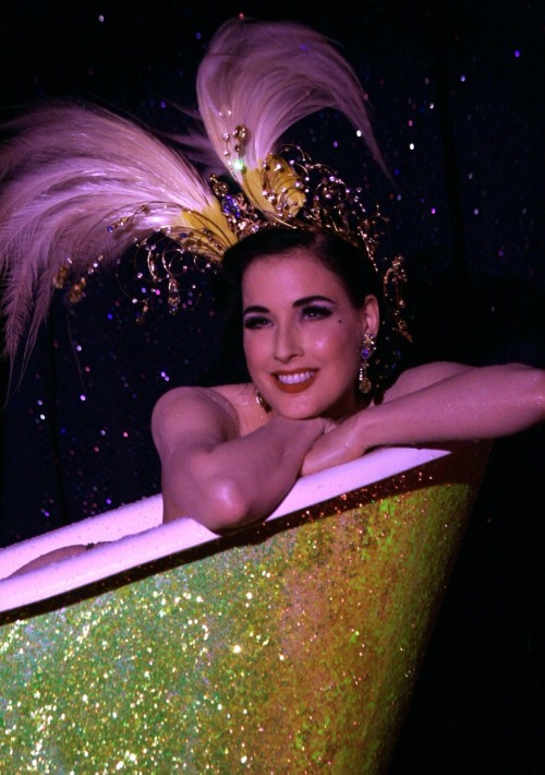 XXX ohdita:  Dita Von Teese performs at the Roxy photo