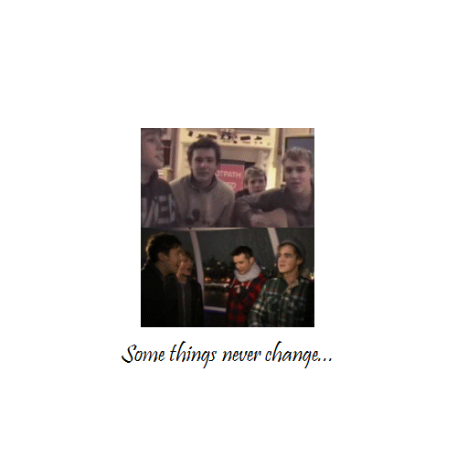 tommcfly:  my-little-something:  thanksmcfly:  :’)  YUP some things never change ^.^  I LOVED IT  7 years and we still cant even get through the first verse.  Oh McFly :3