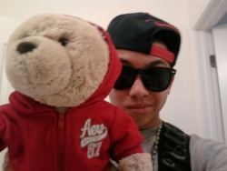 nigguhitsderron:  I got this bear for babe!