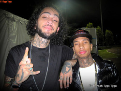 fuckyeahtygatyga:  Travie and Tyga. 