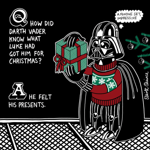The Dark Side of Christmas // by QuinkyArt