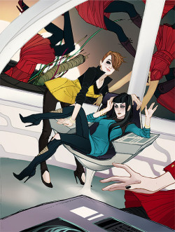 Thedailywhat:  Space Couture Of The Day: “Star Trek Fashion” By Annie Wu. Illustrated