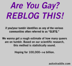 quafflepuncher:  thanksforthebreasthat:  autostraddle:  do it  I’m not gay but you said you were looking for glbtq people and I am pan so hi.  I’m pansexual myself, fuck yeah. 