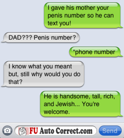 fuautocomplete:  You’re Welcome - (F You, Auto Correct) 