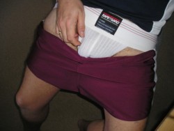 Look at this! My sexy follower sent me a pic in a jockstrap. How thoughtful, and how UNF. People! Feel free to submit! 