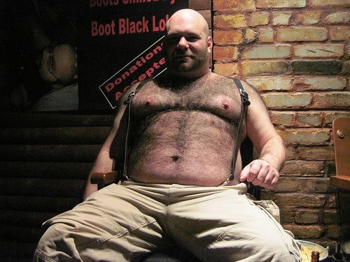 bigbearden:  Suspenders are pretty much up there with “jockstrap” on the Hottest