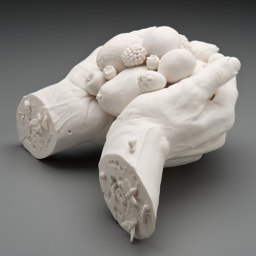 held4ransom: Kate MacDowell / sculpture / 2008-2010 MacDowell creates porcelain sculptures of heartb