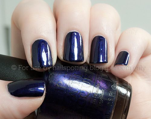 Here’s a color I actually just bought and am waiting for in the mail.  OPI’s Russian Nav
