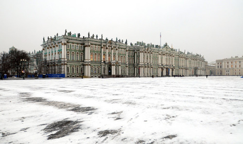 Approaching the Hermitage (by Peter Morgan)