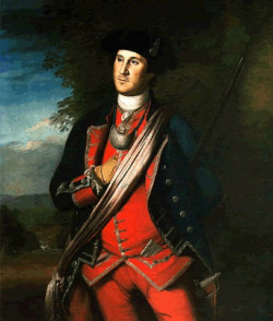 18Thcenturylove:  [George] Washington Of The Virginia Regiment From The French And