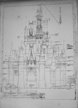 Part-Of-Our-Disney-World:  Wonderfulworldofdisney:  Castle Blue Prints  Megan Here.