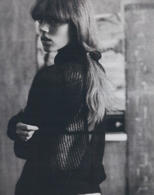 Freja Beha Erichsen by Michael Thompson for W October 2006