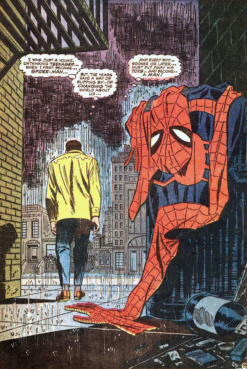 Karaboudjan, page from Spider-Man No More!, by Stan Lee and...