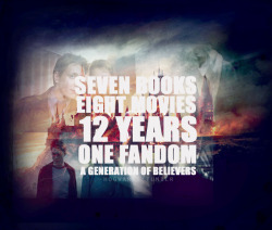 -hogwarts:  We are the Harry Potter generation.