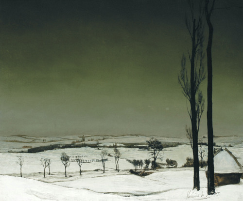 Valerius De Saedeleer（Belgian, 1867-1942）
Winter landscape 1931
